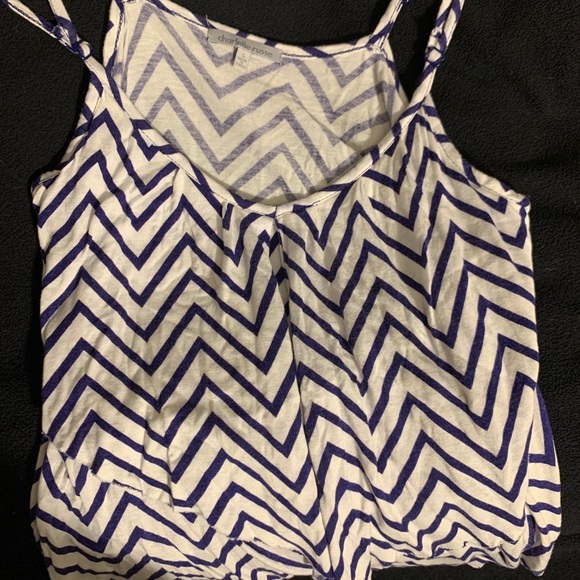 Striped crop top - Picture 1 of 2